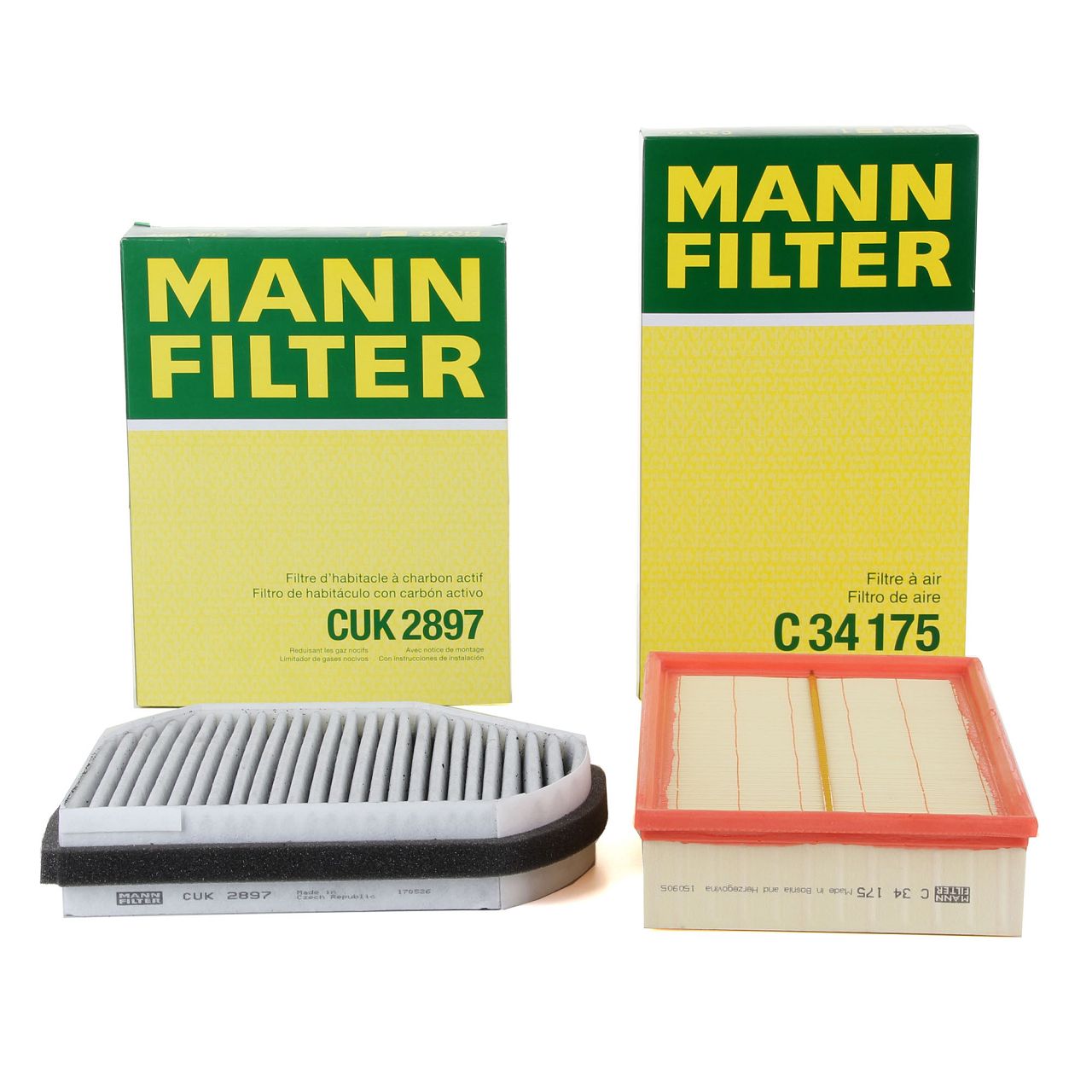 MANN Filter-Set MERCEDES E-Klasse W210 S210 E200/220/270/320CDI OM611/612/613