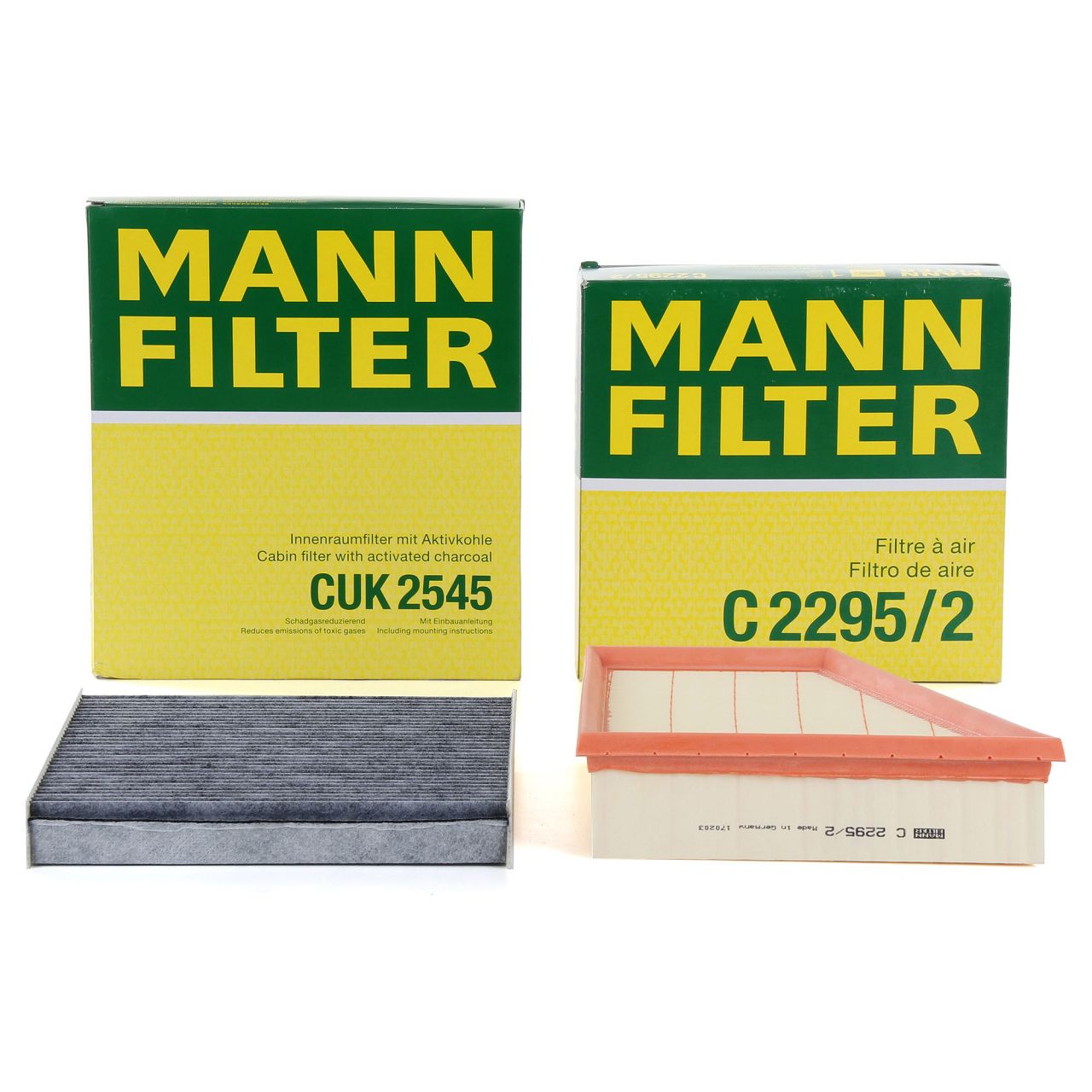 MANN Filter-Set VW Polo 9N 6R 6C Ibiza 3 4 Fabia 1 2 Roomster 1.2