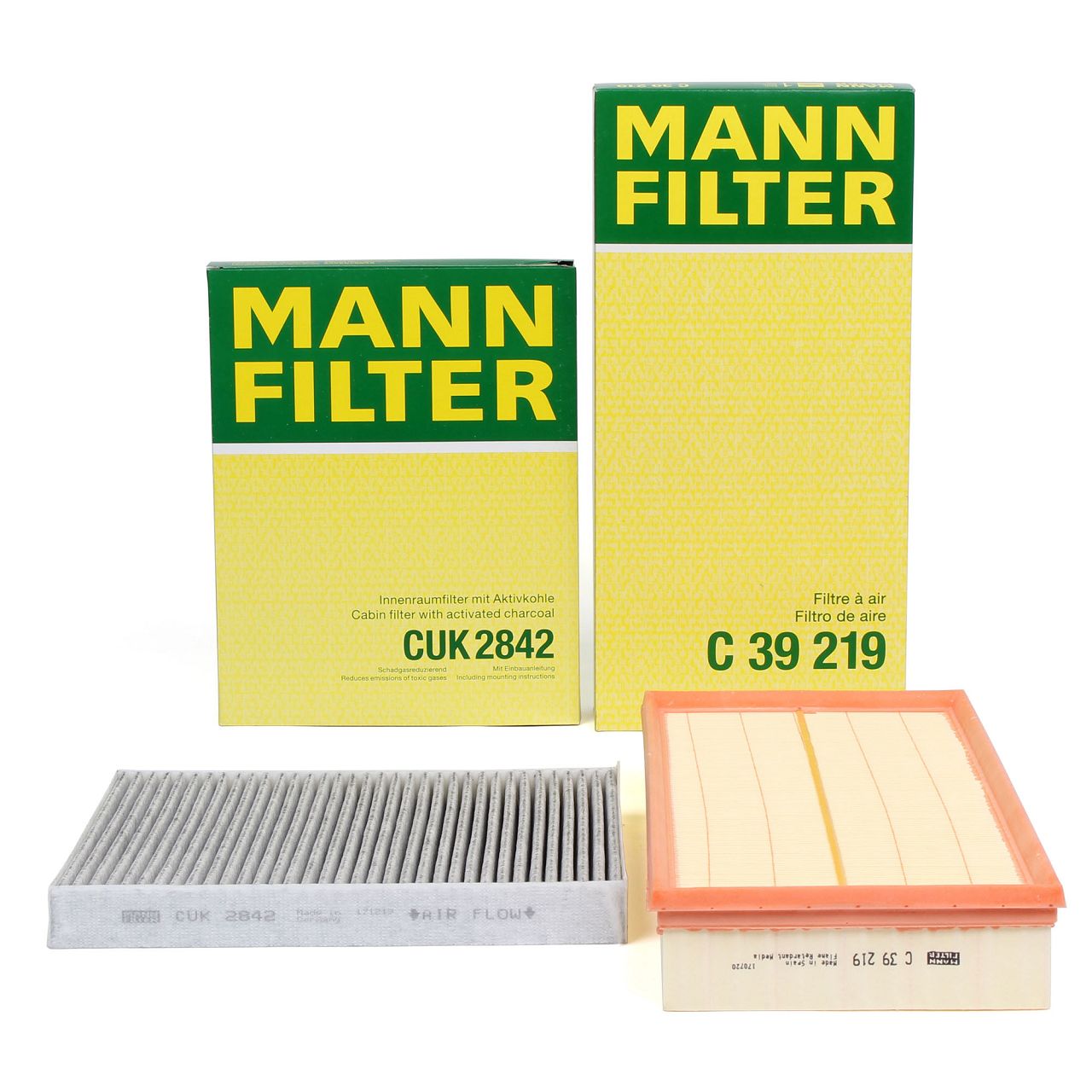 MANN Filter-Set AUDI Q7 4LB PORSCHE Cayenne 9PA VW Touareg 7L