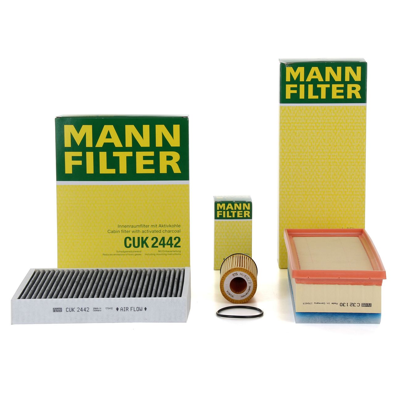 MANN Filter-Set OPEL Astra J GTC 1.8 140 PS A18XER