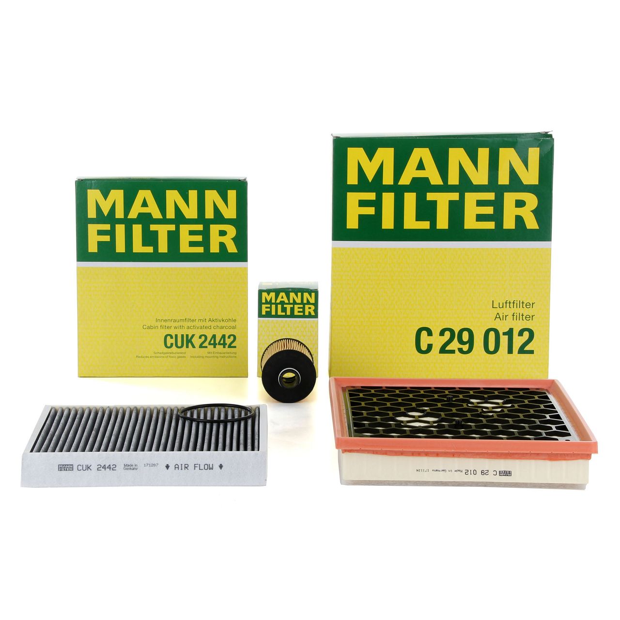 MANN Filter-Set 3-tlg OPEL Insignia A 2.0 CDTI SAAB 9-5 (YS3G) 2.0 TiD/TTiD