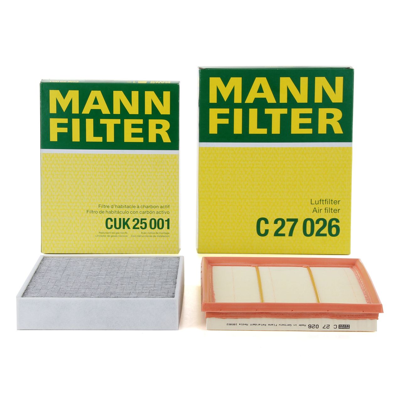 MANN Filter-Set BMW F20 F21 M135i F22 F23 M235i M2 F30-34 335i F32-36 435i N55