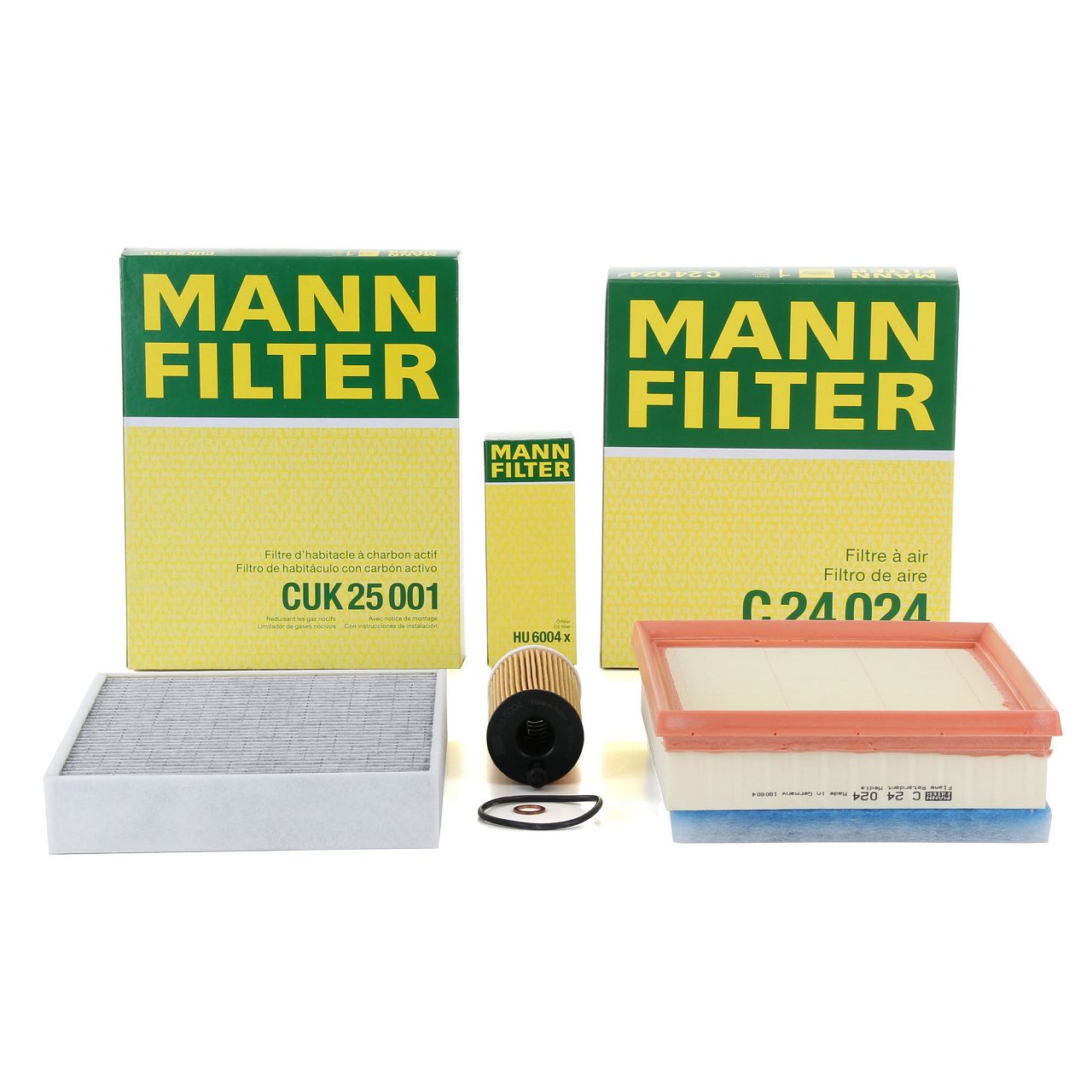 MANN Filter-Set 3-tlg BMW 1er F20 F21 2er F22 F23 3er F30 F31 F34 4er F32 F22 36 N47