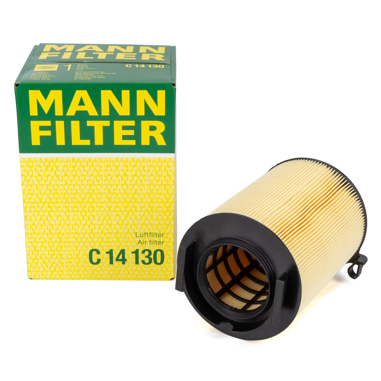 MANN C14130 Luftfilter AUDI A3 (8P) SEAT SKODA VW Golf 5 6 Passat Tiguan Touran