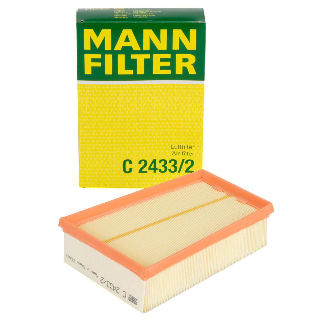 MANN C24332 Luftfilter NISSAN Qashqai 1.6 2.0 2.0 dCi X-Trail 2 2.0 2.0 dCi Koleos 2.0 dCi