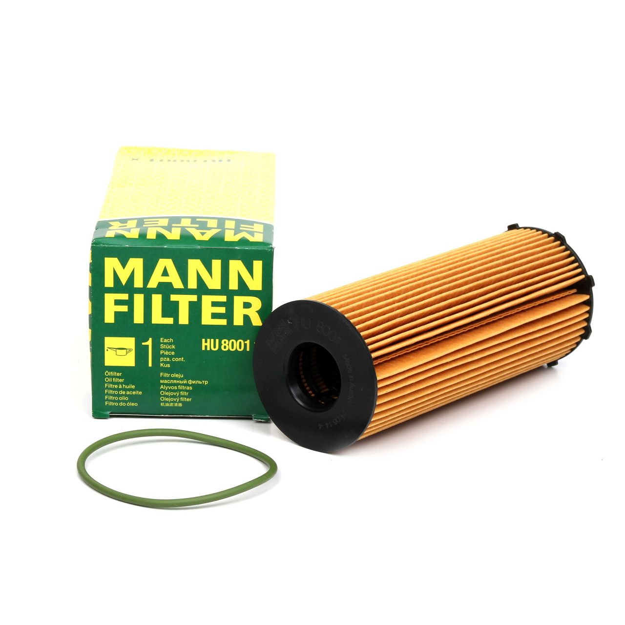 MANN HU8001x Ölfilter AUDI A4 A5 A6 A8 Q5 Q7 PORSCHE Cayenne VW Phaeton Touareg