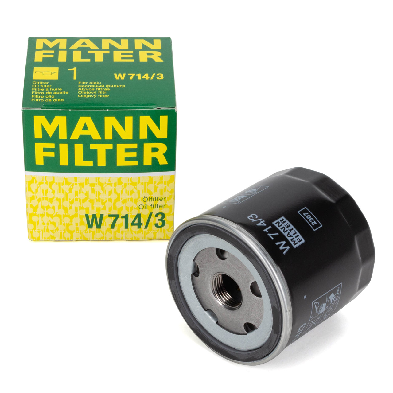 MANN W714/3 Ölfilter ALFA ROMEO 147 155 156 164 166 FIAT PUNTO TIPO UNO