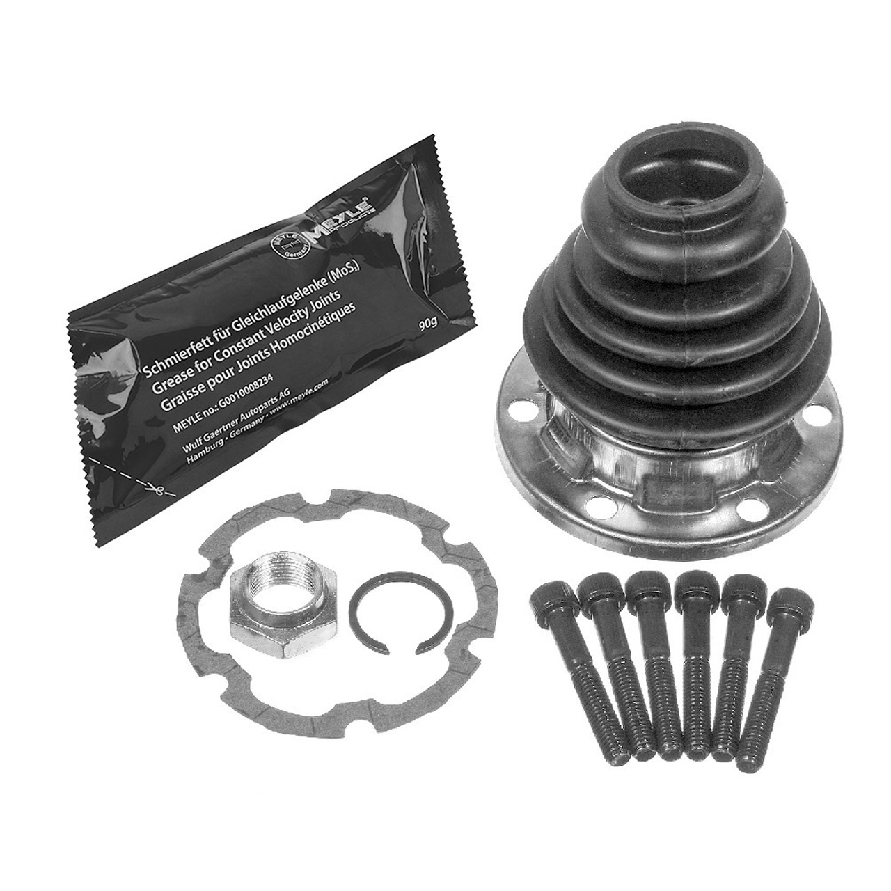 MEYLE 1004981083 Achsmanschetten Satz VW Golf 3 4 Passat B3/B4 Polo 3 vorne getriebeseitig