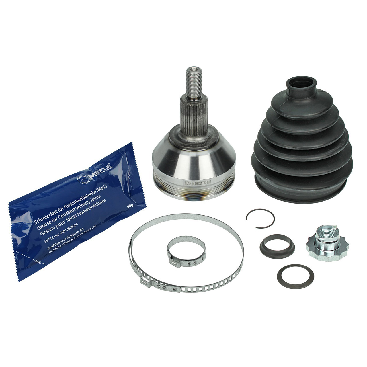 MEYLE 1004980201 Antriebsgelenk Gelenksatz VW Polo 4 9A 9N Fox 5Z radseitig 6QE498099