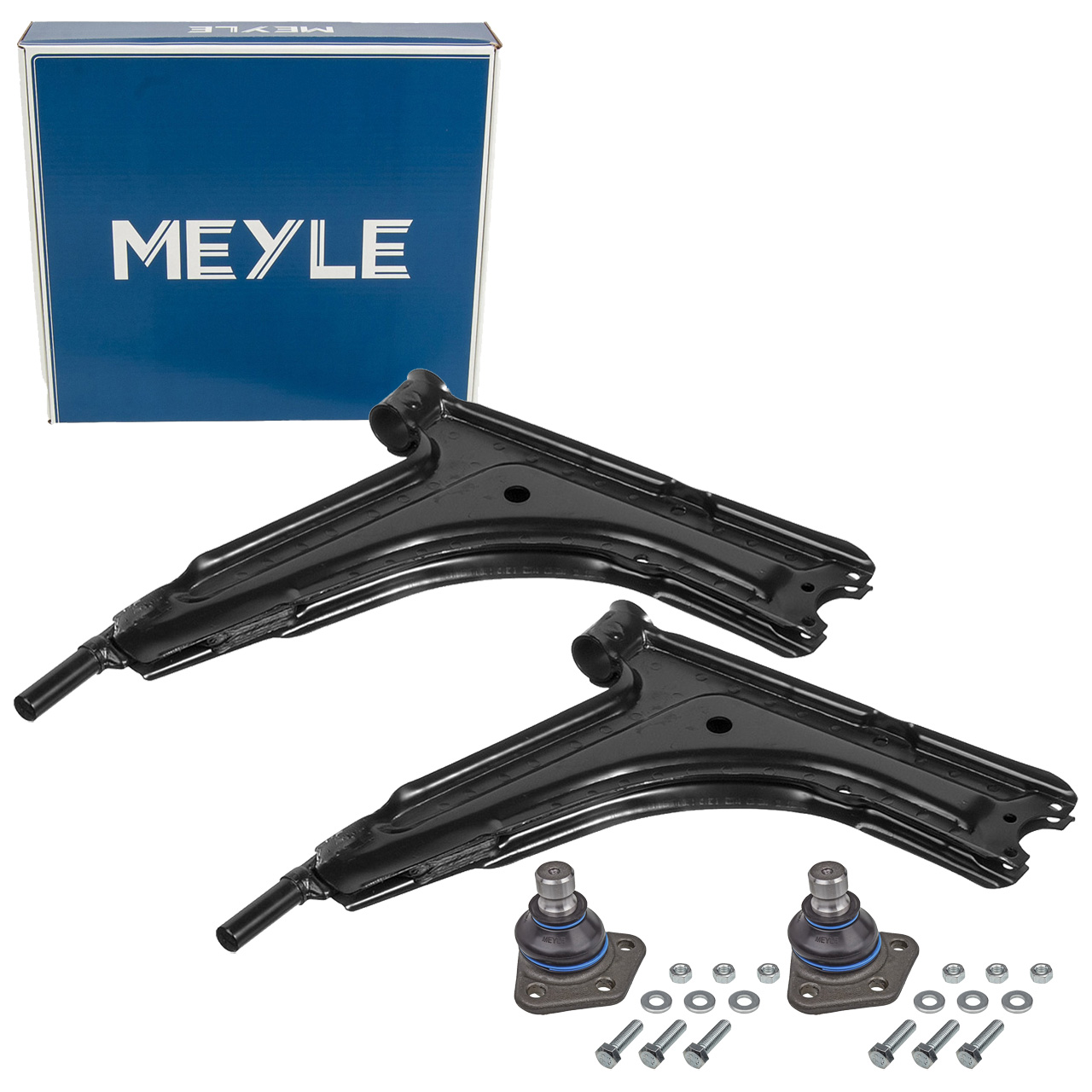 2x MEYLE Querlenker + Traggelenk VW Golf 1 Caddy 1 Jetta 1 PORSCHE 924 944 vorne unten