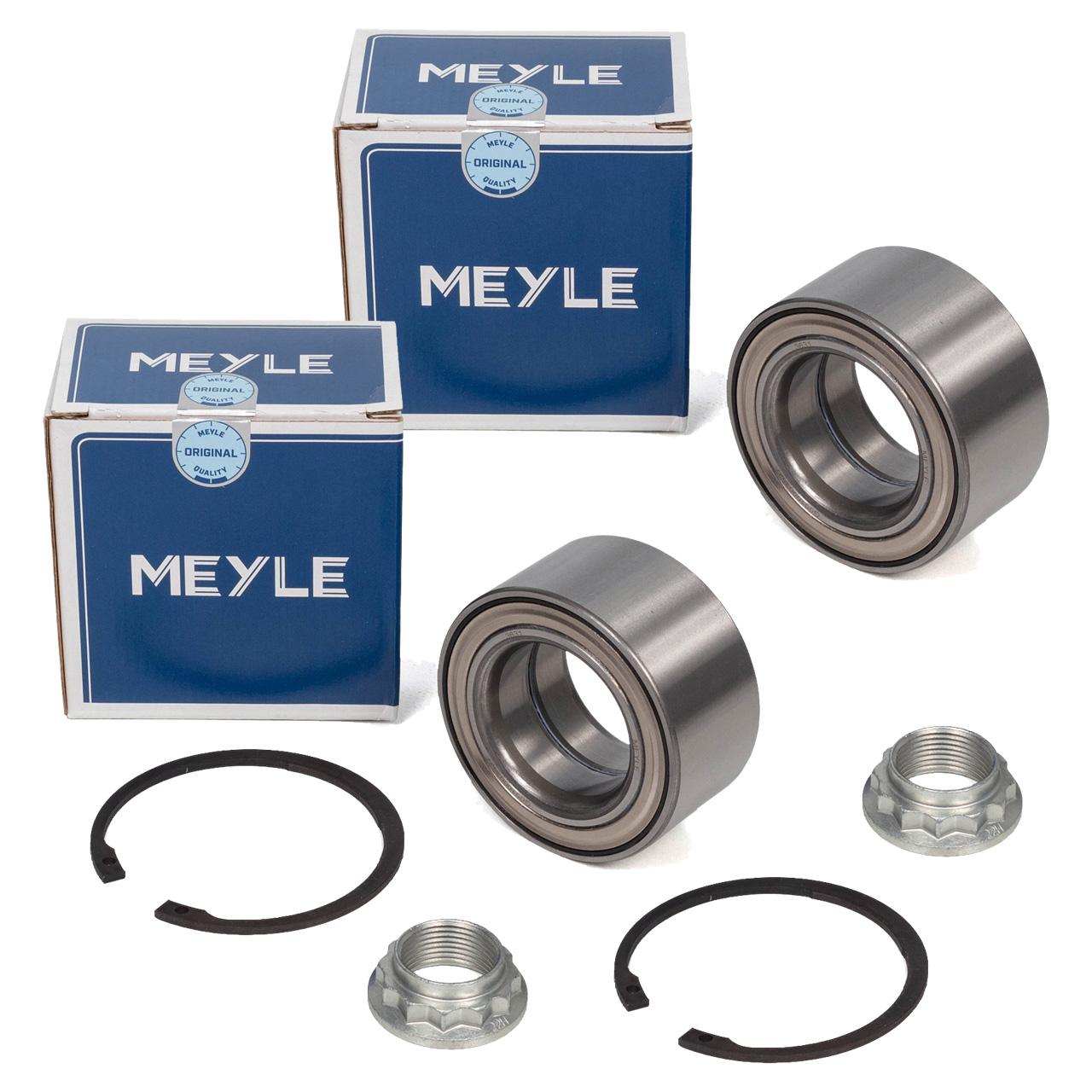 2x MEYLE 3147500000 Radlager Satz BMW 1er E81-88 3er E46 E90-93 Z3 Z4 hinten 33416762317