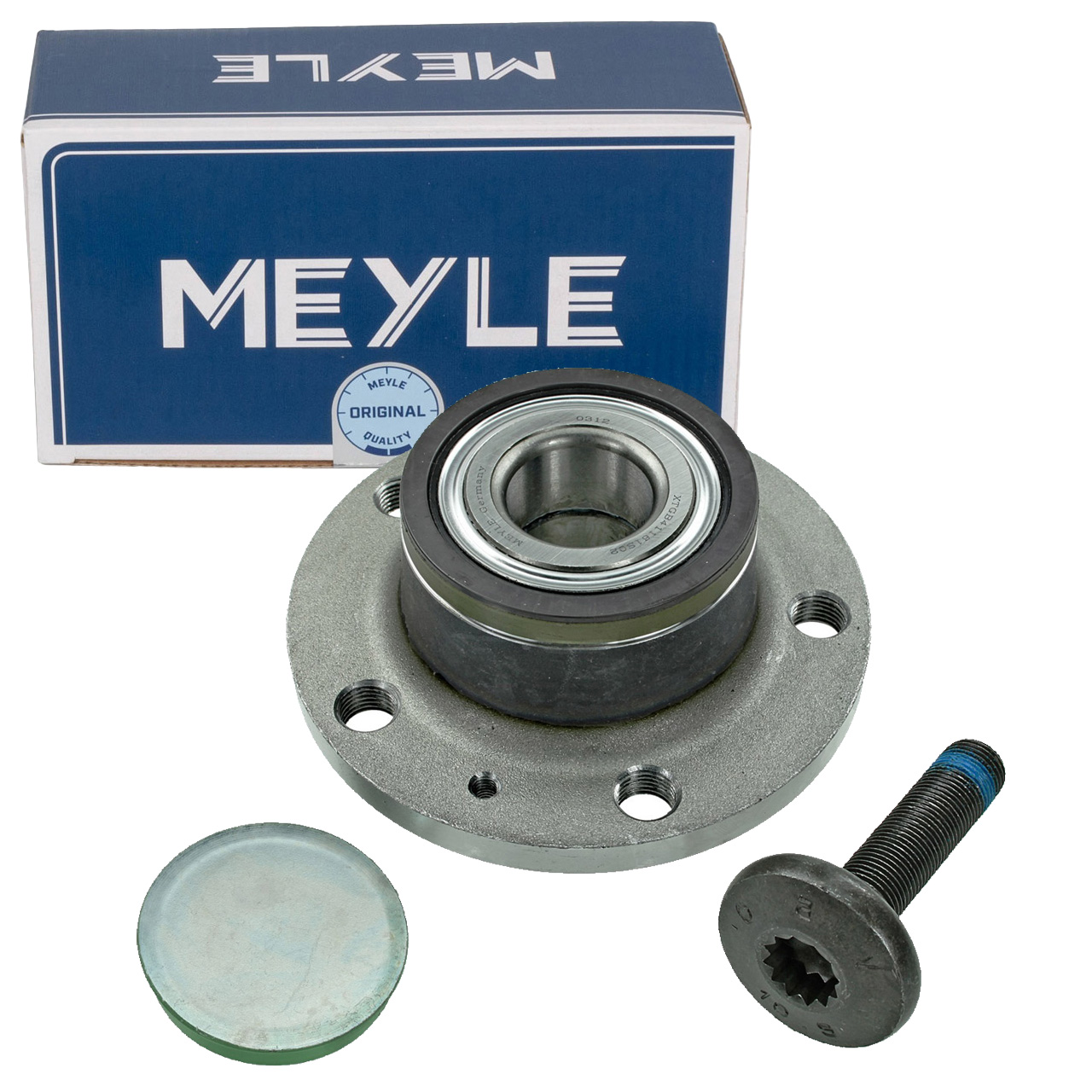 MEYLE Radnabe VW Golf 5 6 Passat B6 B7 Tiguan Touran A3 8P Q3 8U F3 TT hinten 5WF501611A