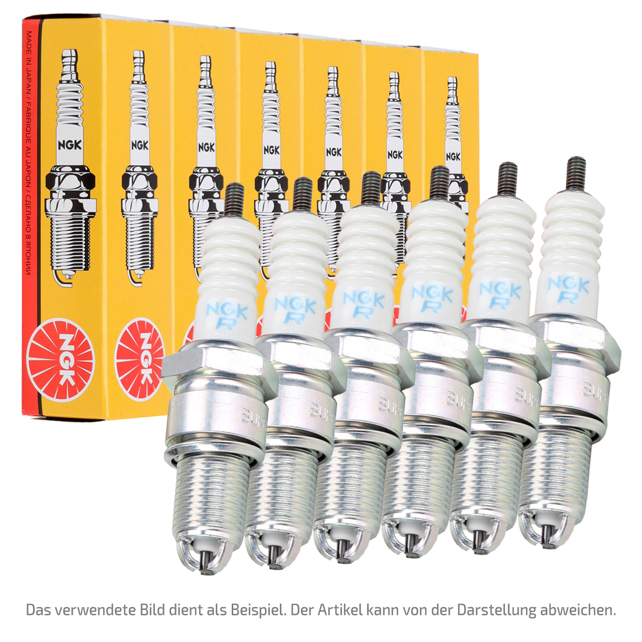 6x NGK 4930 BCP6ES Zündkerze MERCEDES-BENZ W202 W124 W463 W140 R129 M104