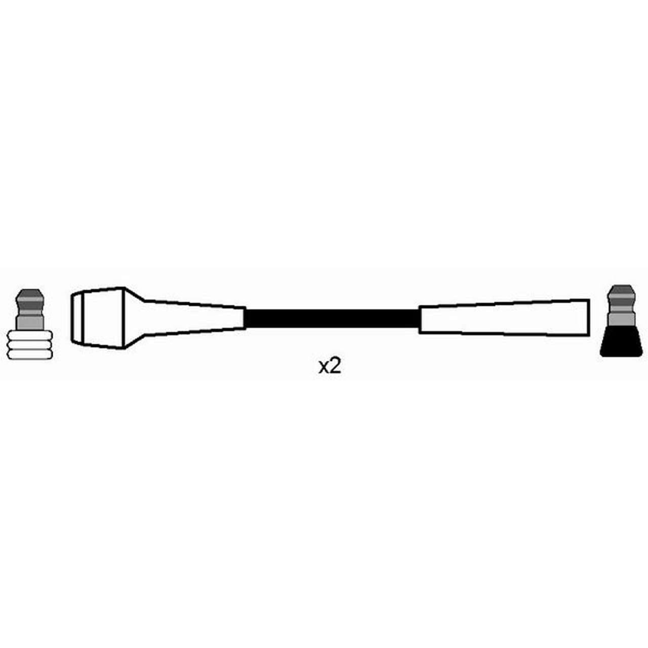 NGK 0583 RC-CT402 Zündkabelsatz Zündleitungssatz