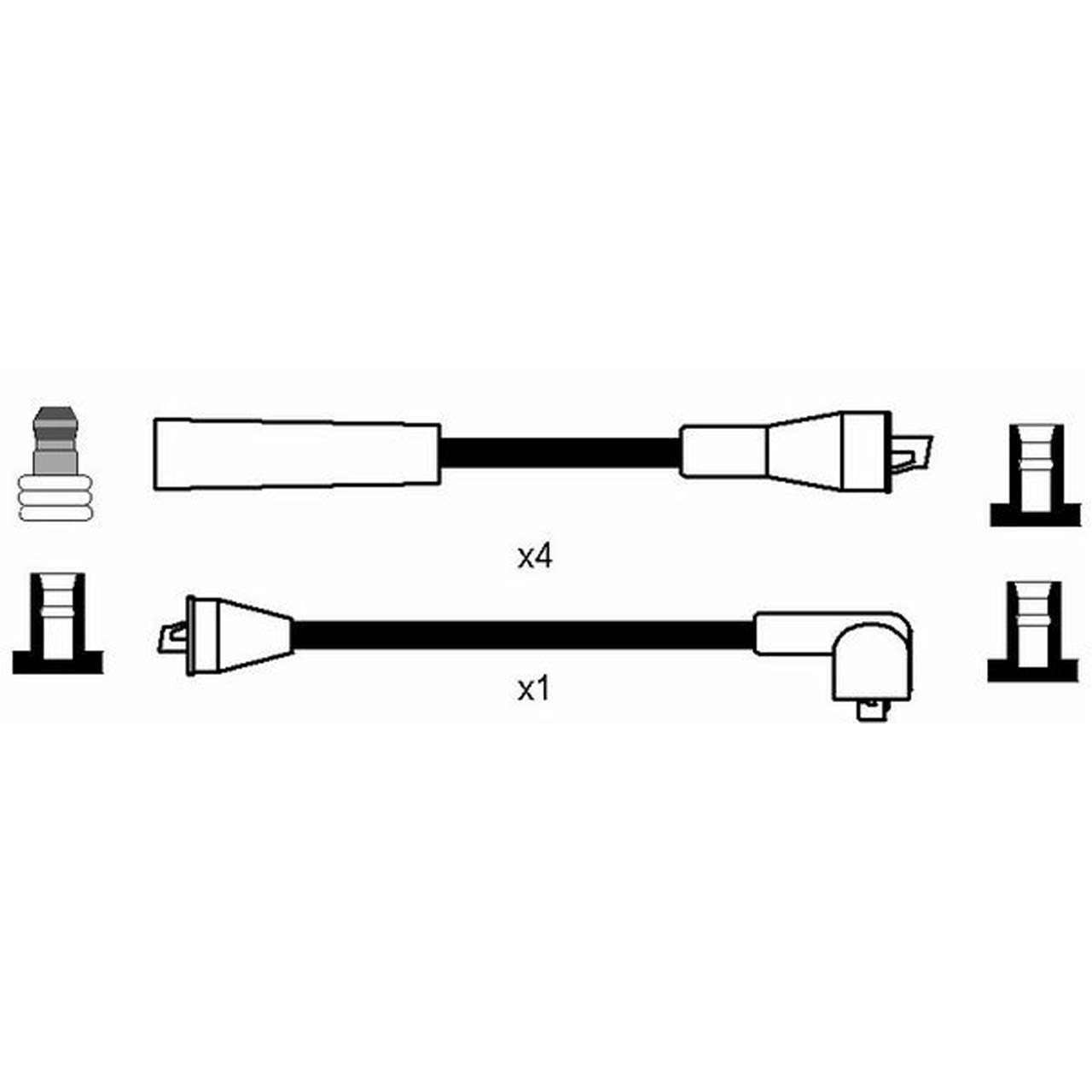 NGK 0773 RC-OP403 Zündkabelsatz Zündleitungssatz