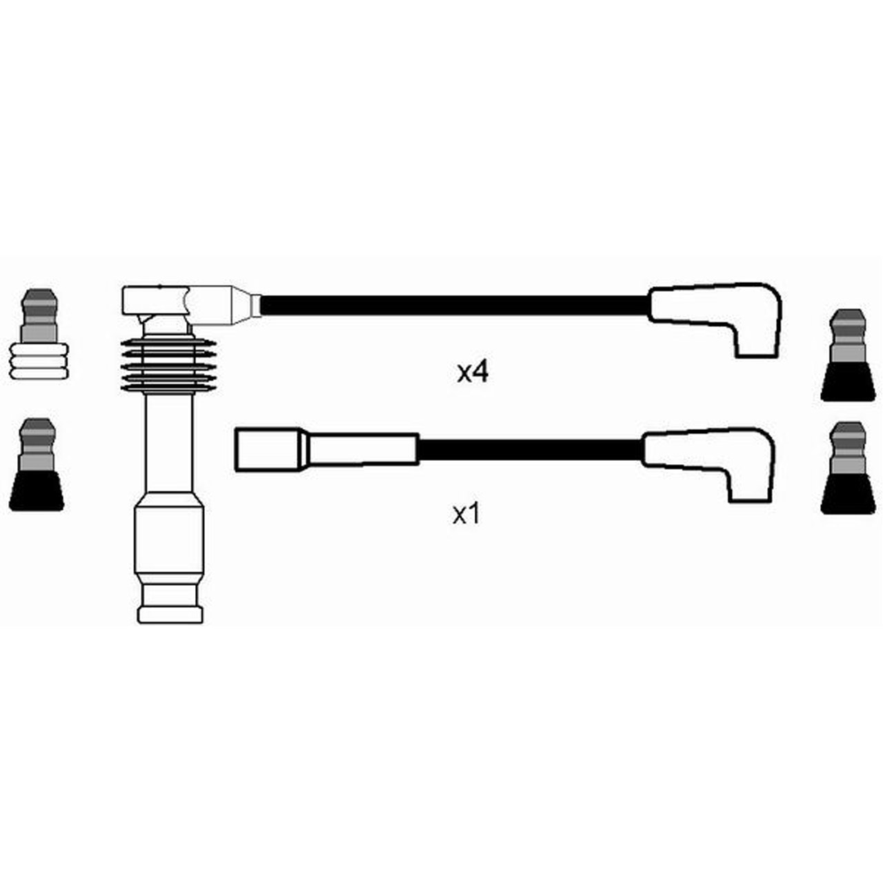 NGK 0823 RC-OP453 Zündkabelsatz Zündleitungssatz