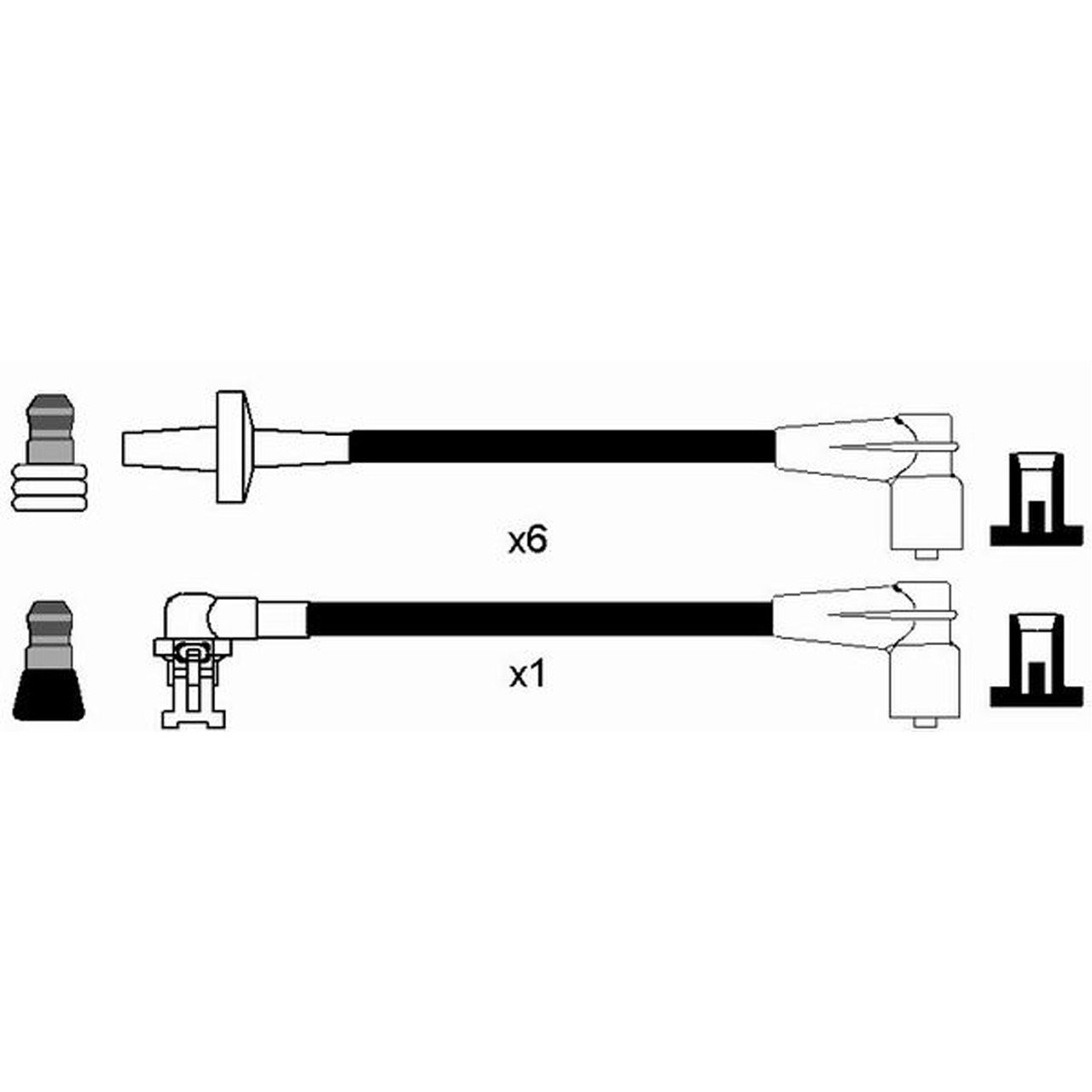 NGK 2586 RC-RN1301 Zündkabelsatz Zündleitungssatz