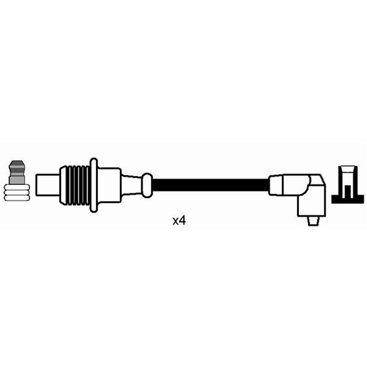 NGK 7275 RC-PG617 Zündkabelsatz Zündleitungssatz