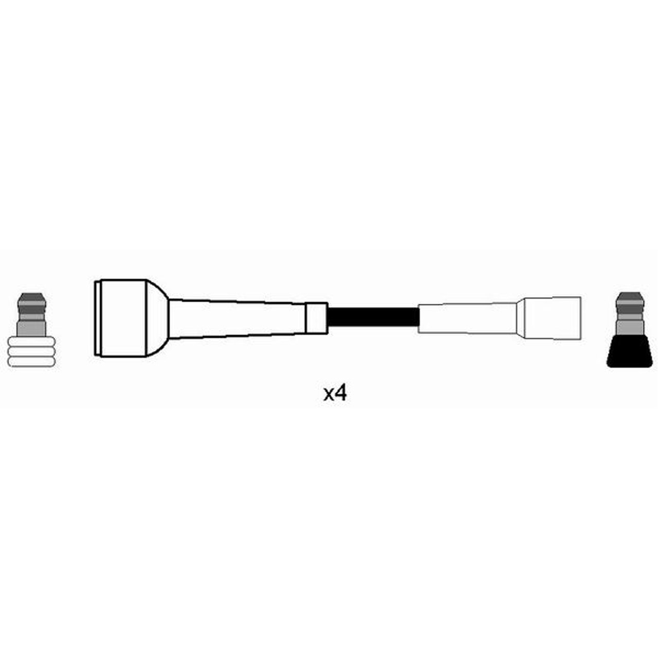 NGK 8183 RC-RN601 Zündkabelsatz Zündleitungssatz