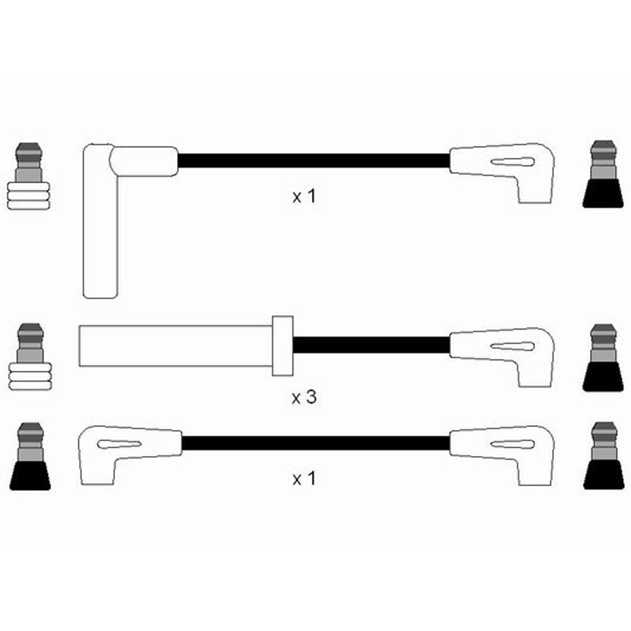 NGK 8283 RC-CR301 Zündkabelsatz Zündleitungssatz