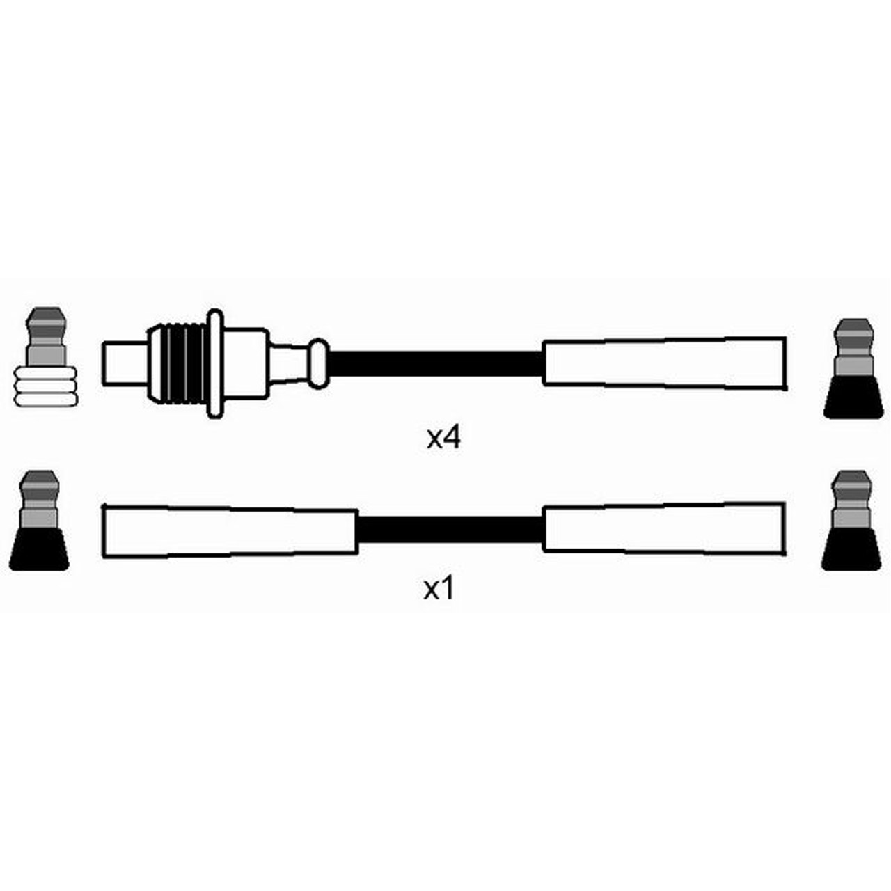 NGK 8495 RC-PG603 Zündkabelsatz Zündleitungssatz