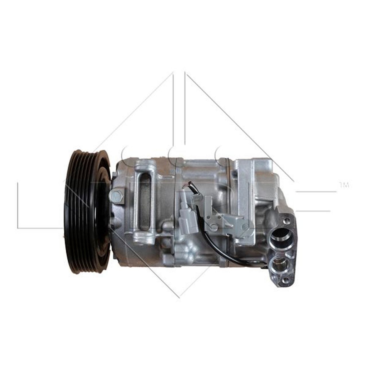 NRF 32596 EASY FIT Kompressor Klimaanlage RENAULT Megane 3 Grand Scenic 3 Modus 7711497392