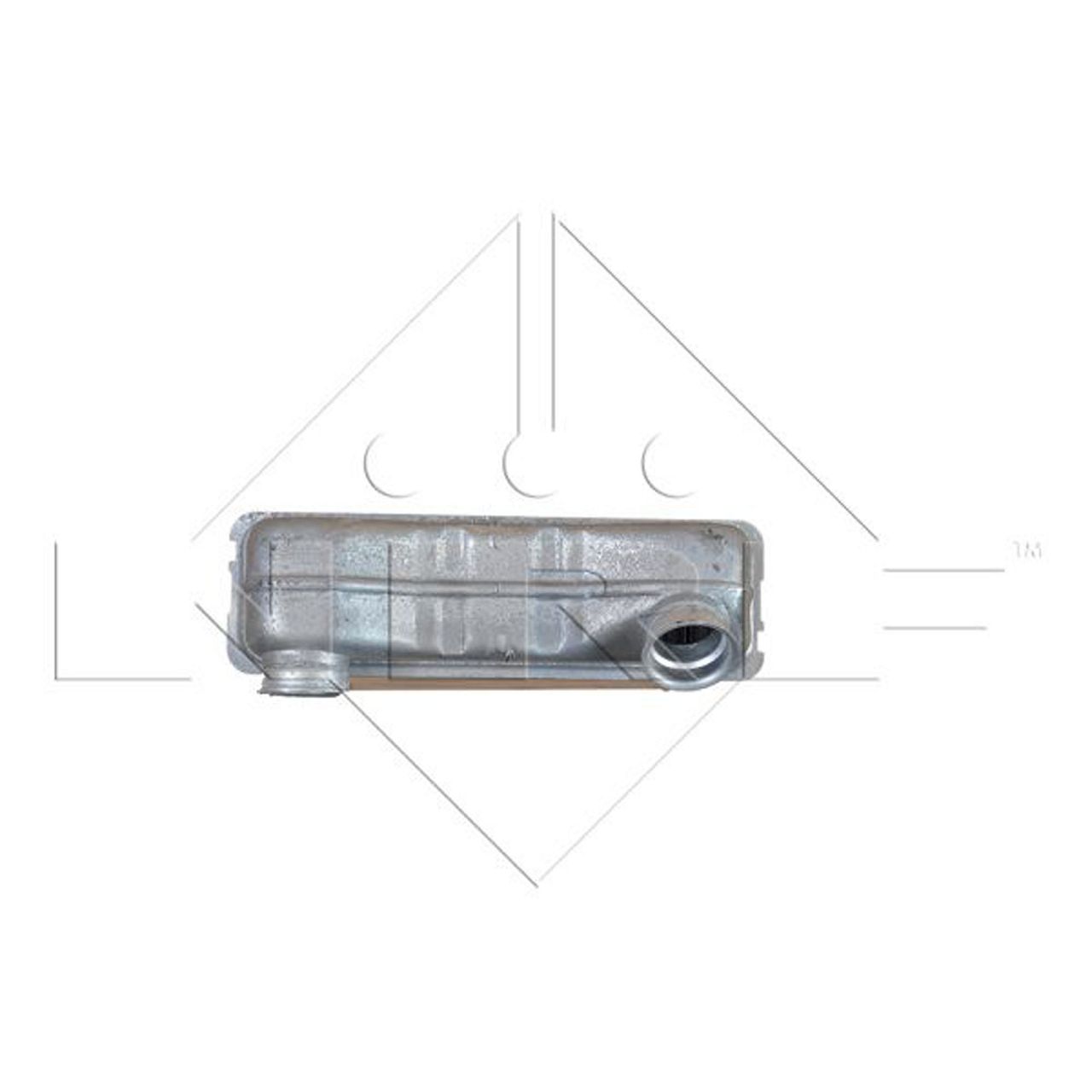 NRF 54292 EASY FIT Wärmetauscher Innenraumheizung Heizungskühler FIAT Punto (188) 46770806