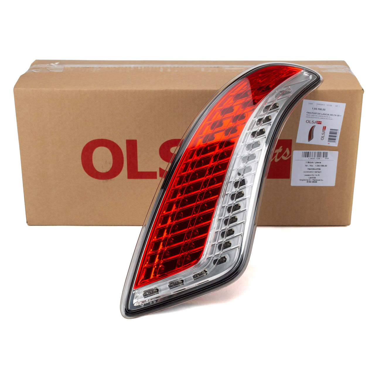 OLSA 1.04.106.00 LED Heckleuchte Rückleuchte LANCIA Delta 3 hinten rechts 51808846