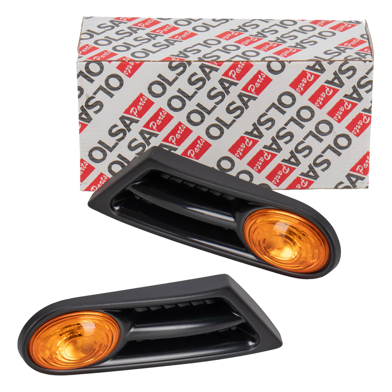 2x OLSA Blinkleuchte Blinker seitlich Gelb MINI R56 R55 R57 R58 R59 ab 08.2010 vorne