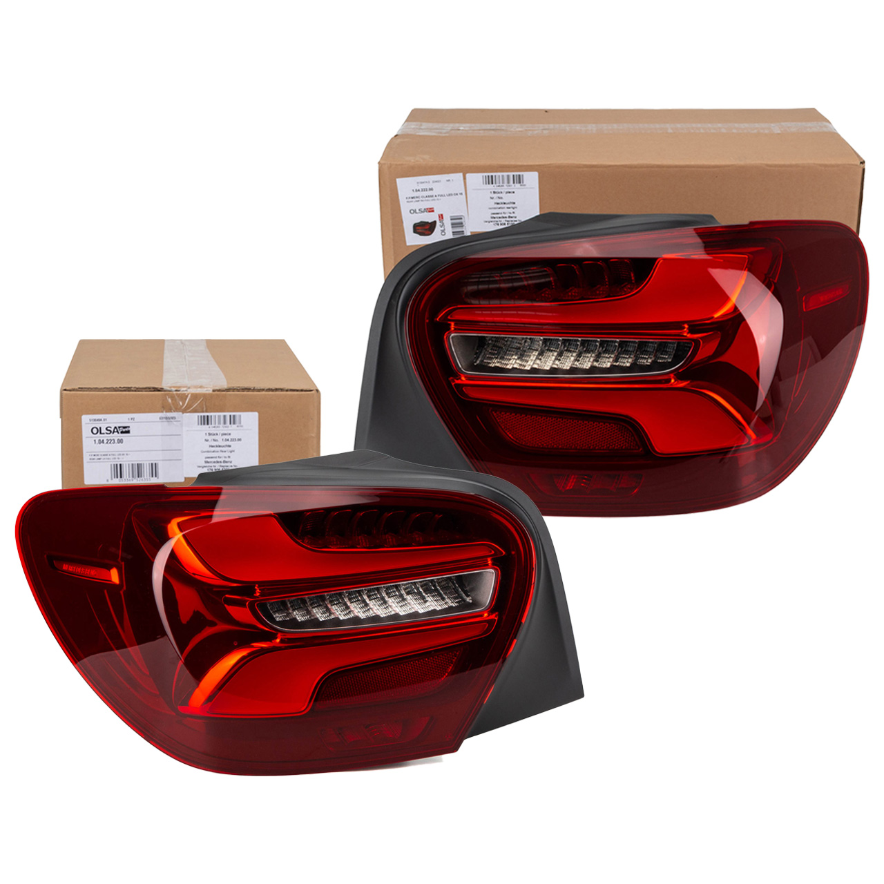 2x OLSA LED Heckleuchte Rückleuchte MERCEDES-BENZ A-Klasse W176 ab 06.2015 links + rechts