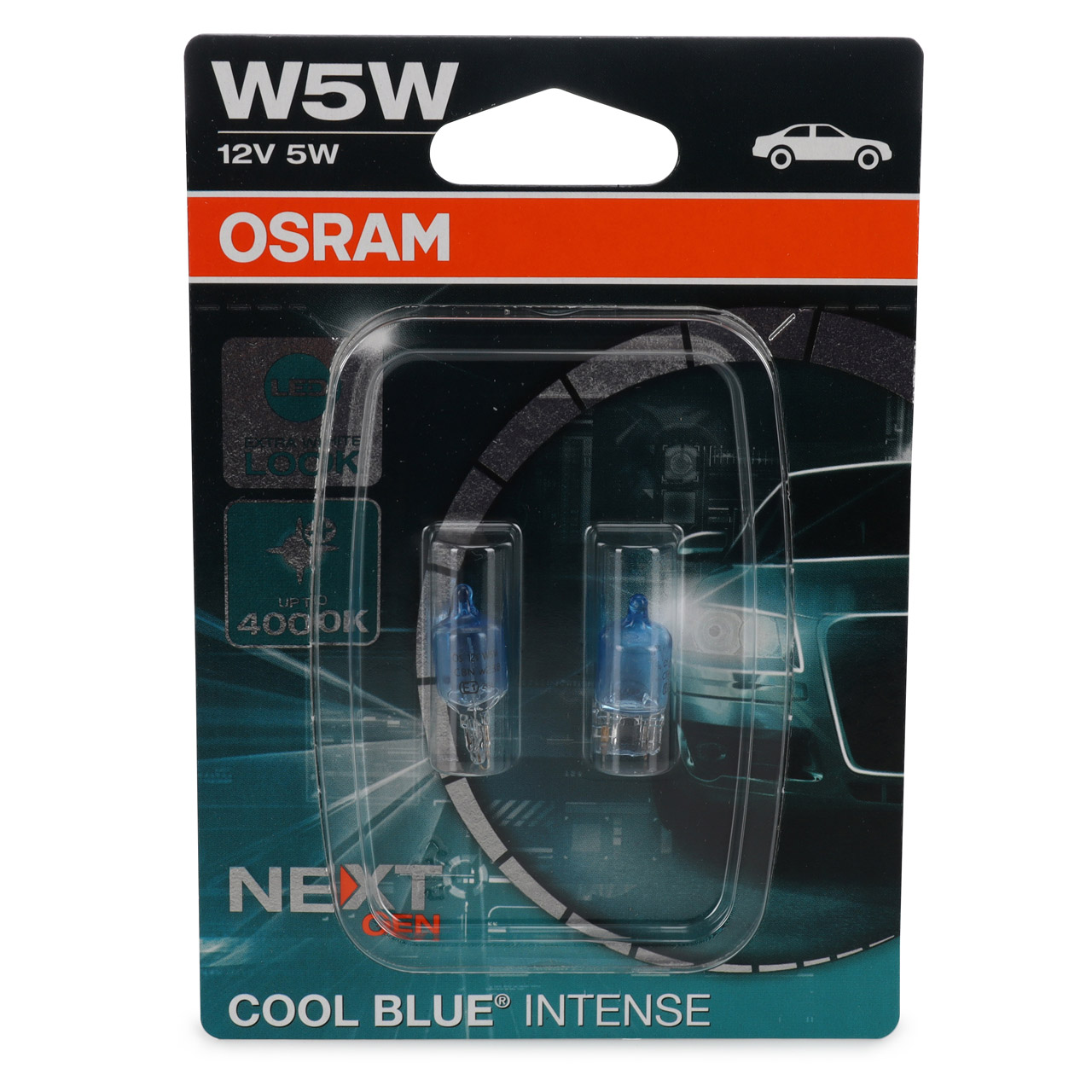 OSRAM Original Line W5W 12V 5W Glühbirne - Schachtel mit 10 Stück