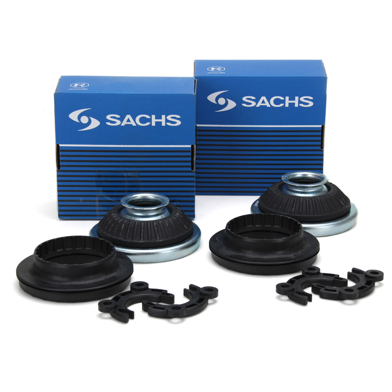 2x SACHS 802384 Federbeinlager + Kugellager OPEL Astra H Zafira B vorne