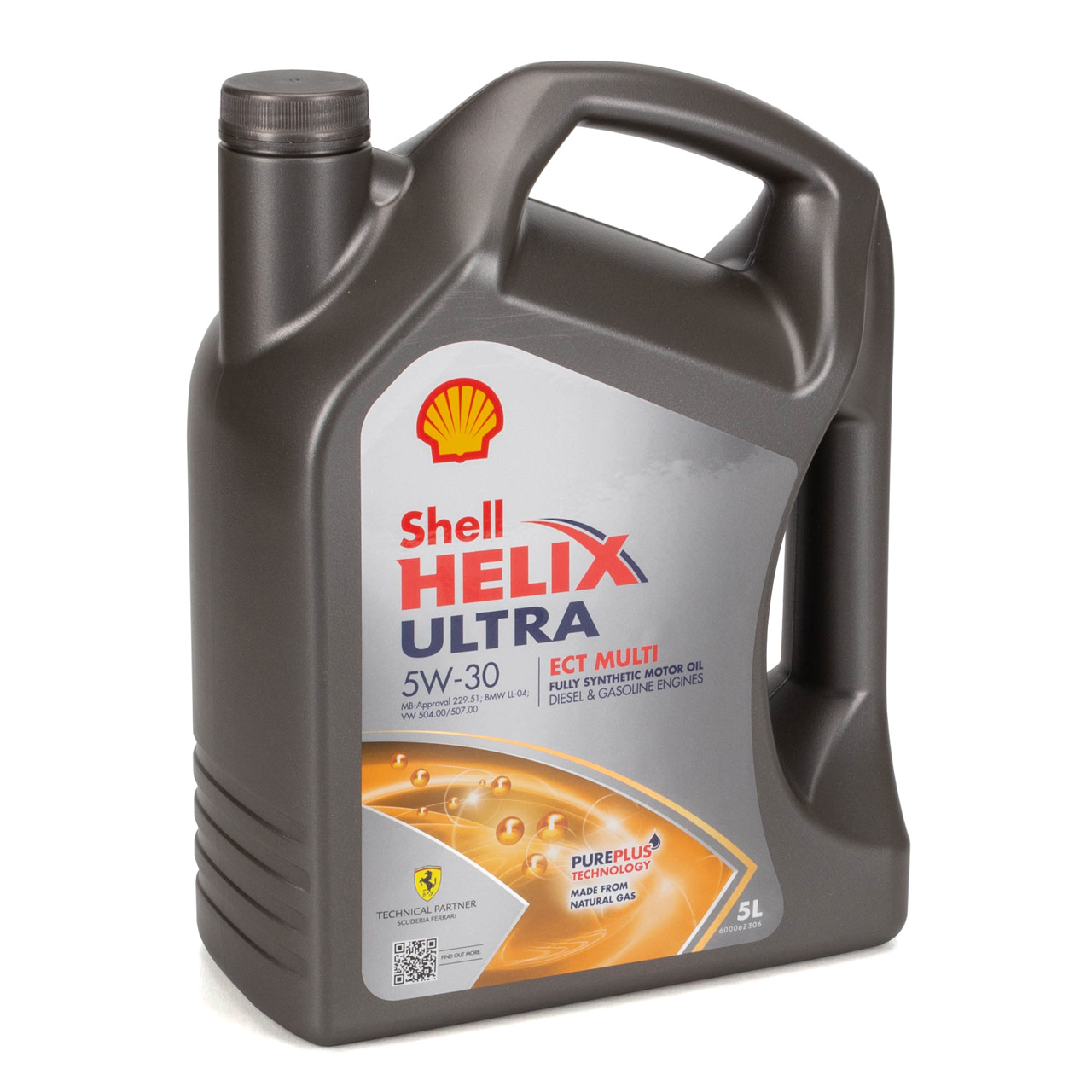 5L 5 Liter SHELL HELIX ULTRA ECT MULTI 5W-30 Motoröl BMW LL-04 VW 504/507.00 MB 229.51