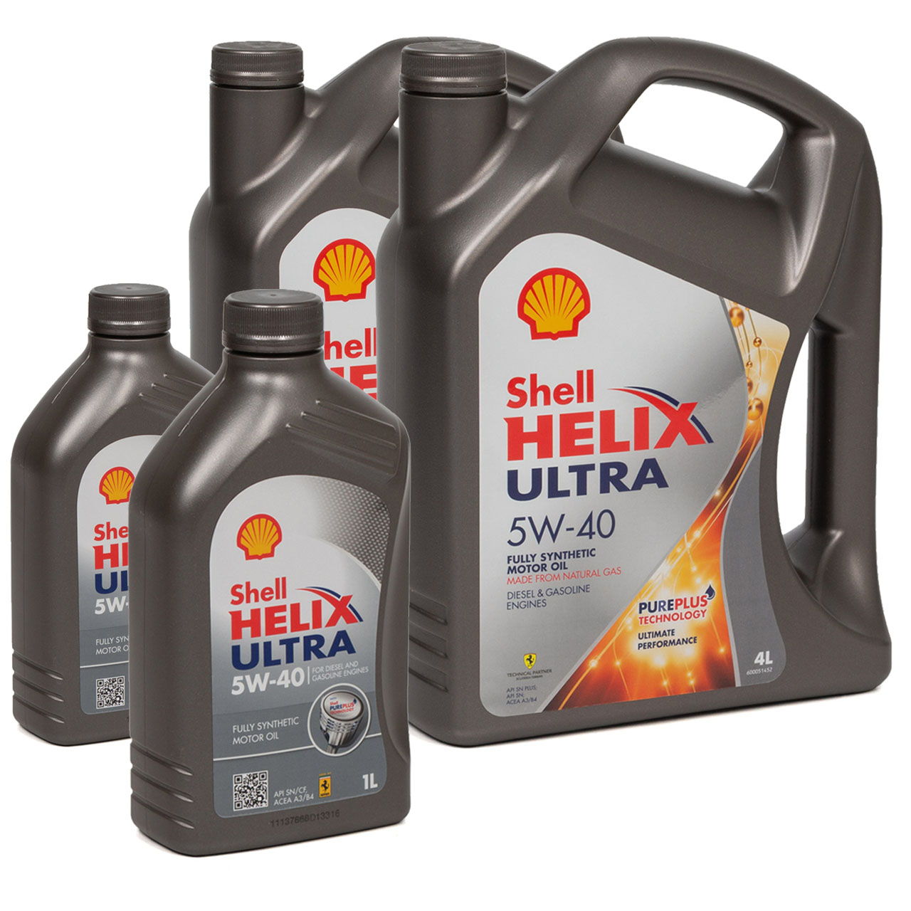 10L 10 Liter SHELL HELIX ULTRA 5W-40 5W40 Motoröl Öl MB 226/229.5