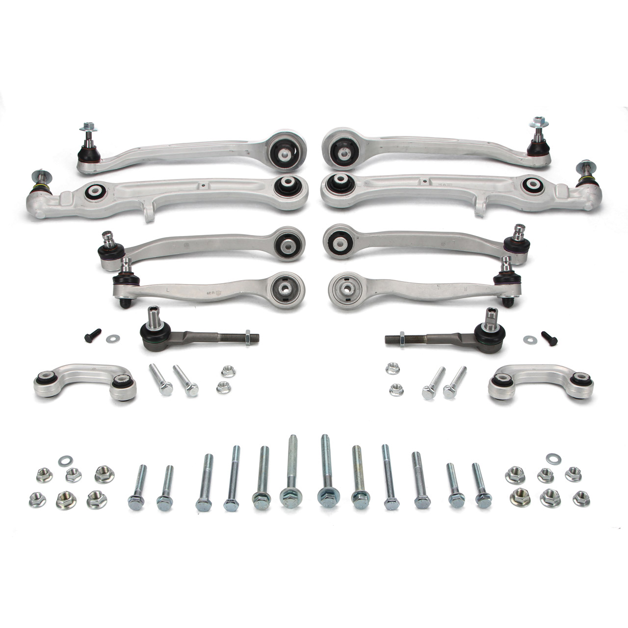 SPIDAN 50965 PLUS KIT Reparatursatz Querlenker AUDI A6 (4F C6) Vorderachse hinten 12-tlg