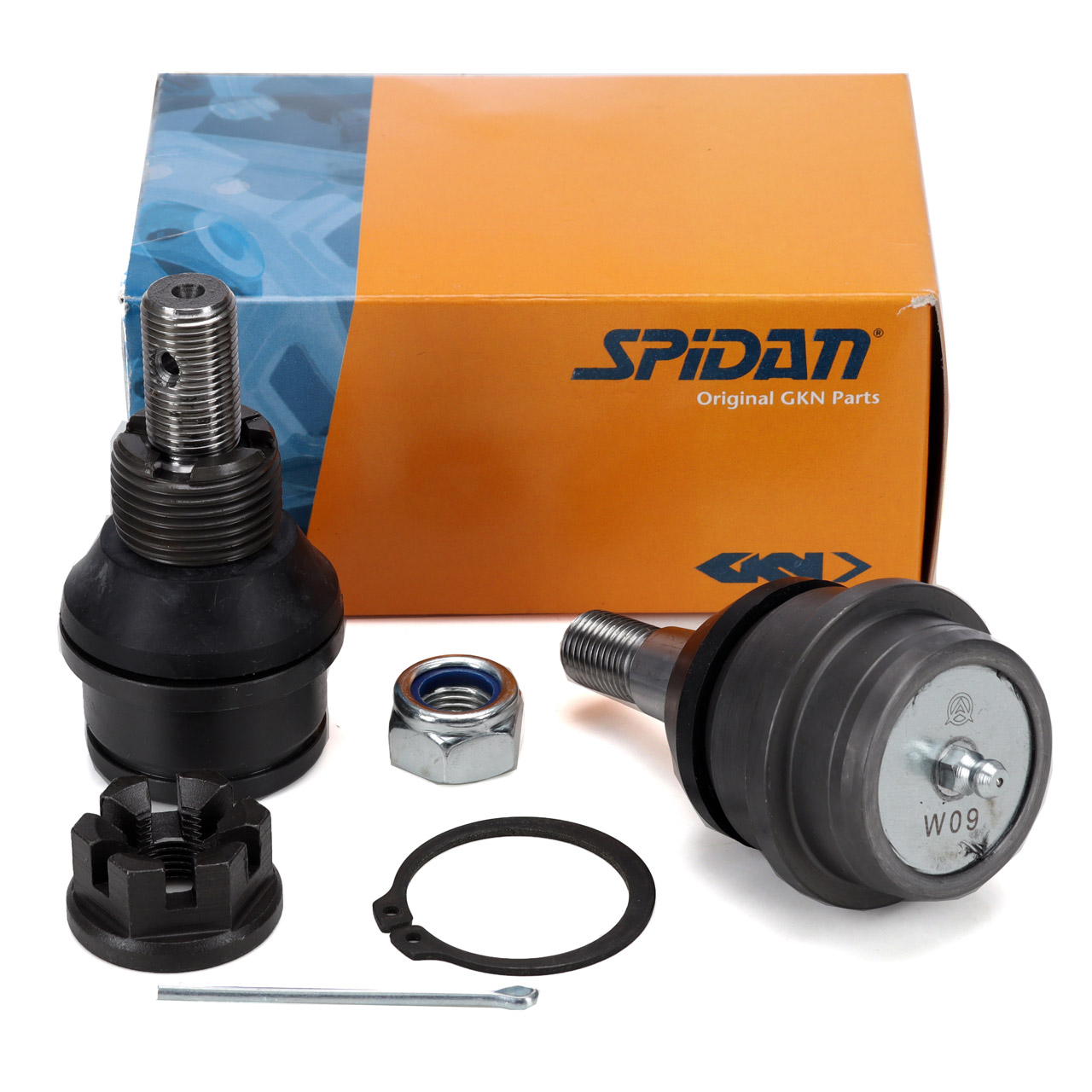 SPIDAN 51112 Traggelenk Satz JEEP Grand Cherokee 2 Wrangler 3 vorne unten + oben