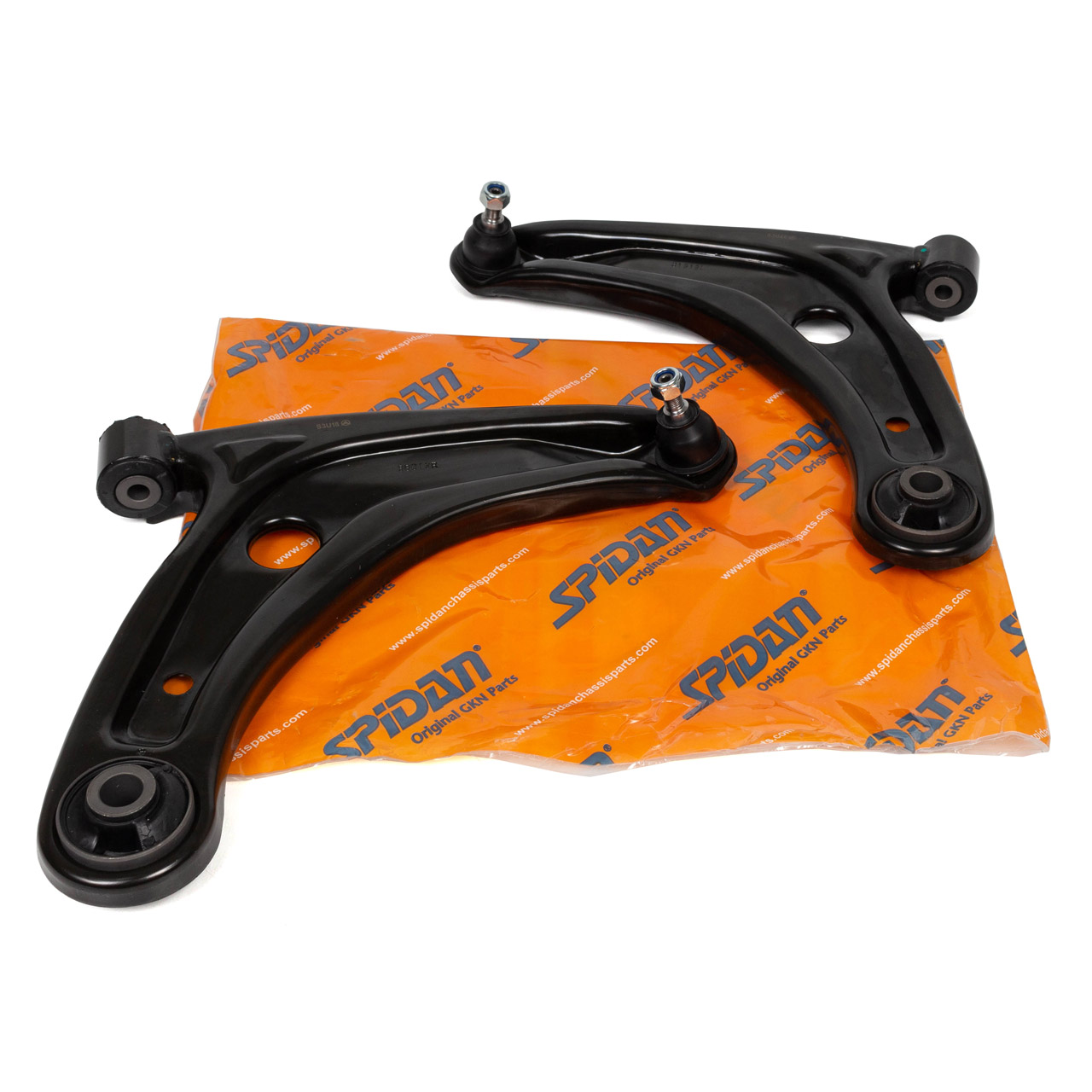 2x SPIDAN Querlenker HONDA Jazz 2 (GD_ GE2 GE3) vorne 51360SAAE01 + 51350SAAE01