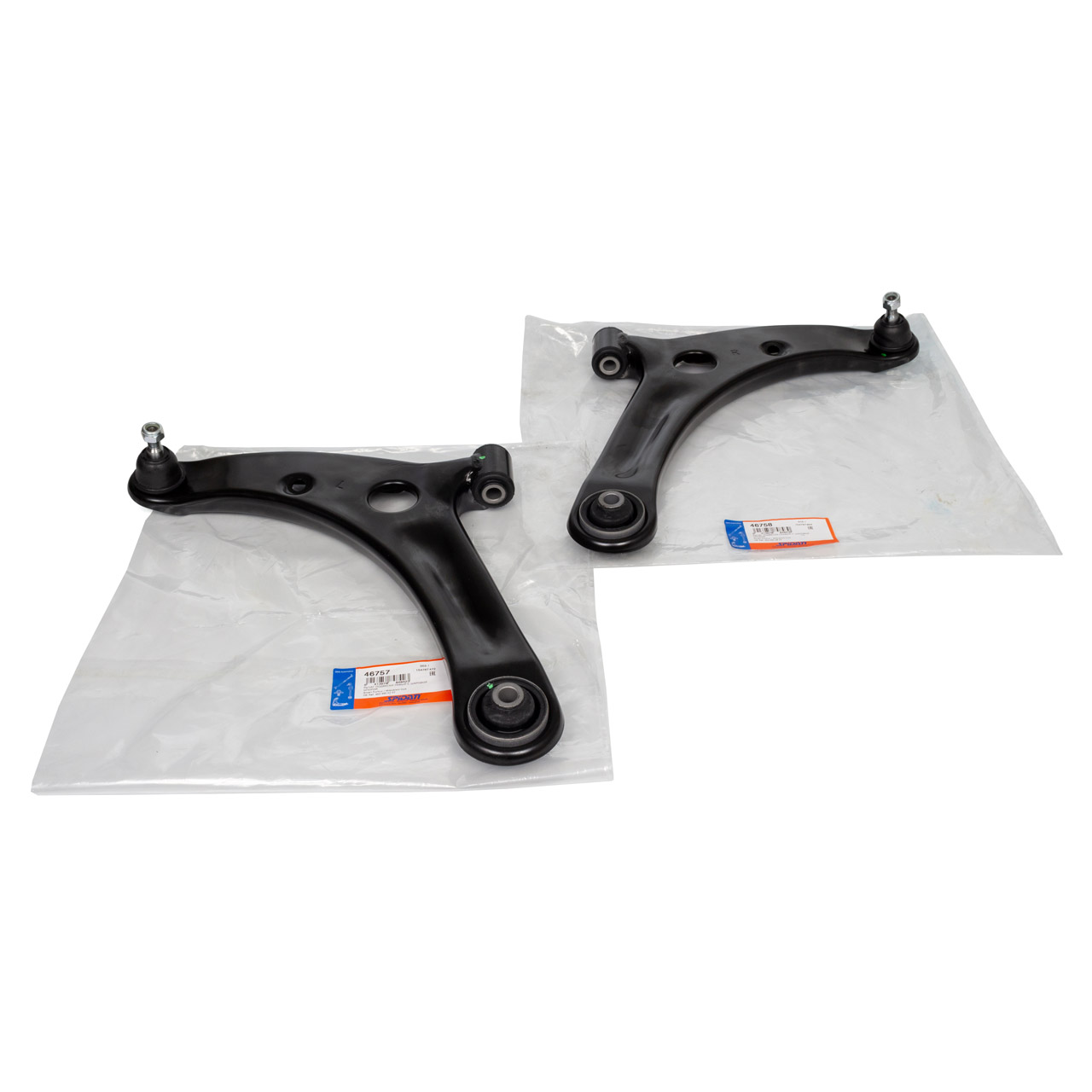 2x SPIDAN Querlenker MITSUBISHI Colt CZC / 6 SMART ForFour (454) vorne