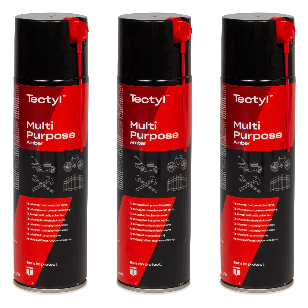 3x 500ml TECTYL 887100 Konservierungswachs Korrosionsschutzmittel Multi Purpose