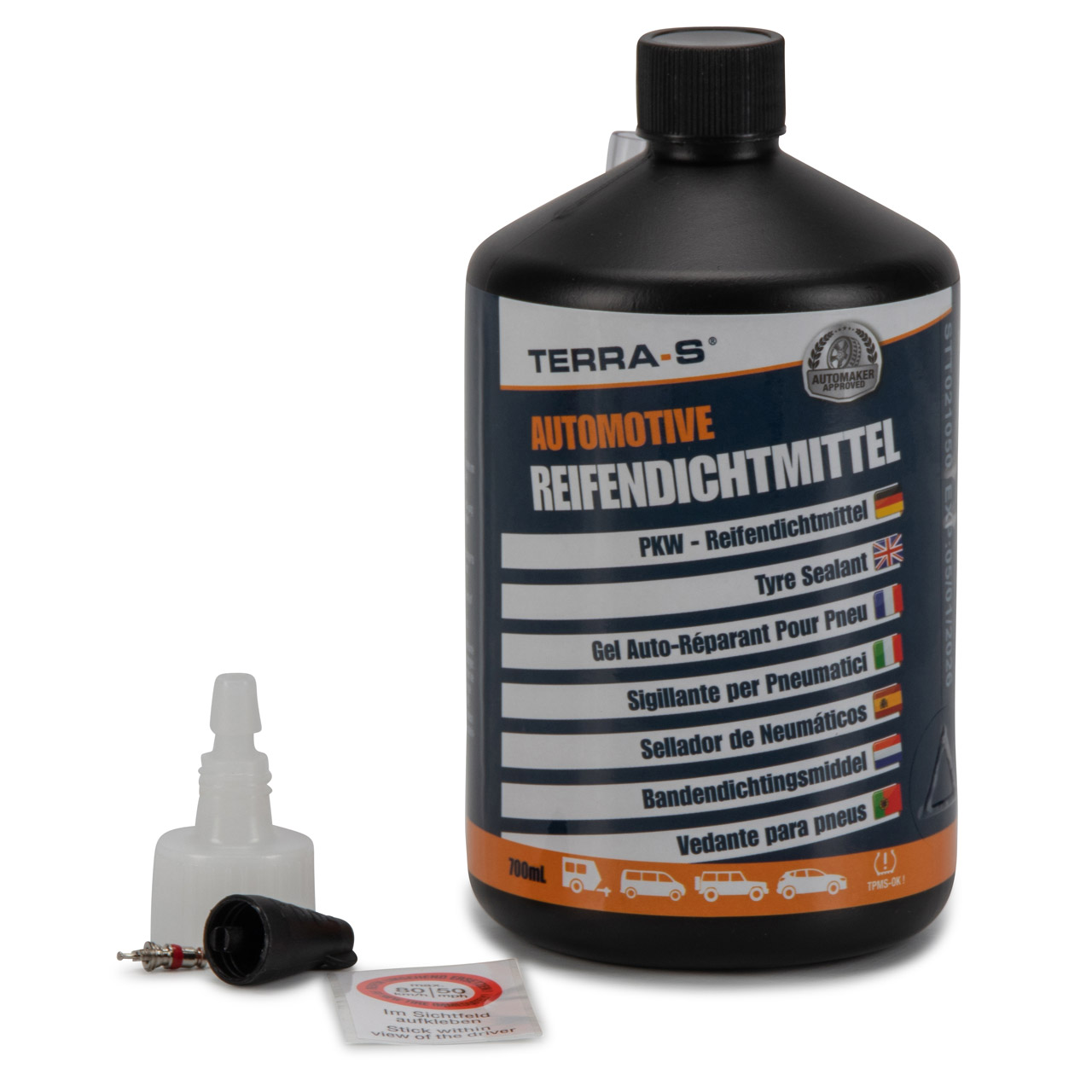 TERRA S Reifenreparaturset / Autopanne / Erste Hilfe - T16001 