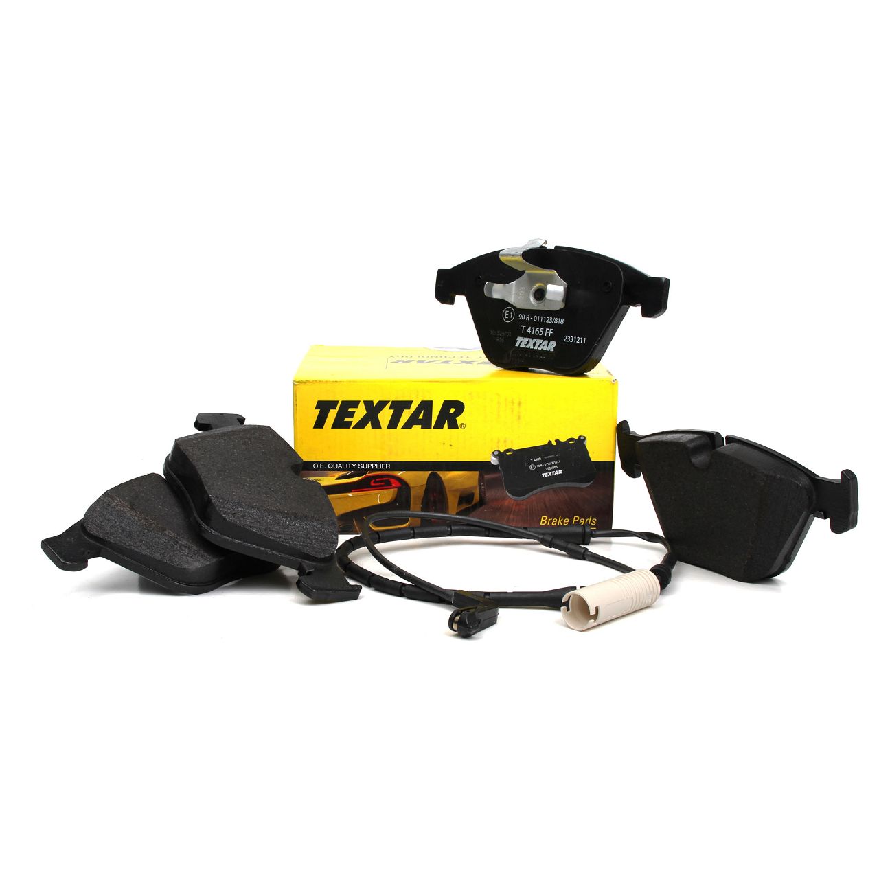 TEXTAR 2331211 Bremsbeläge + Wako BMW 7er E65-E67 730-760i 730d 735d 740d vorne