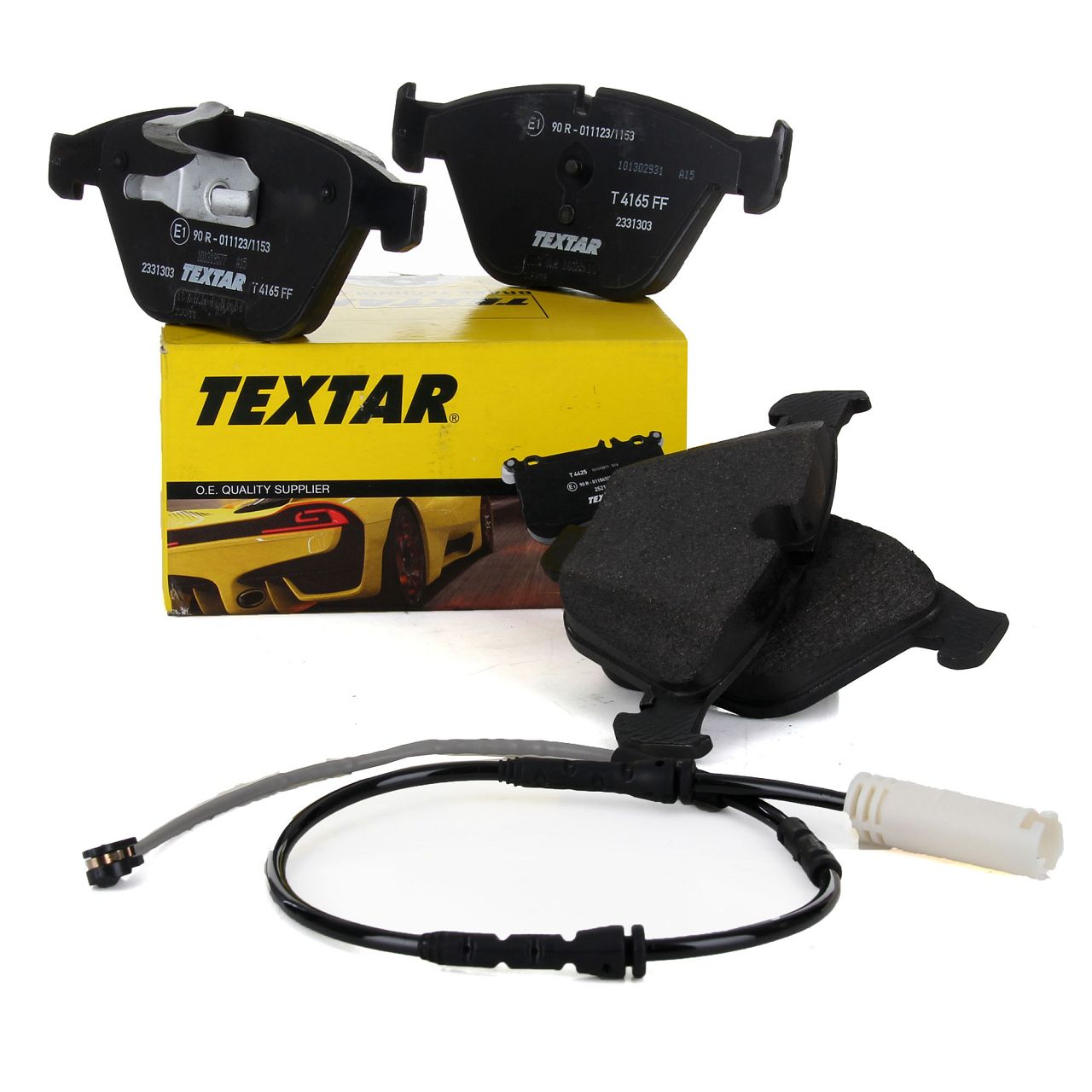 TEXTAR 2331303 Bremsbeläge + Wako BMW 3er E90-93 335i 325d 335d ab 03.2010 vorne