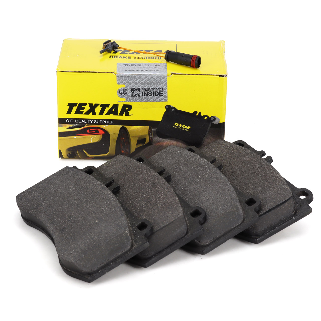 TEXTAR 2497601 Bremsbeläge + Warmsensor MERCEDES E-Klasse W212 S212 CLS C218 X218 vorne