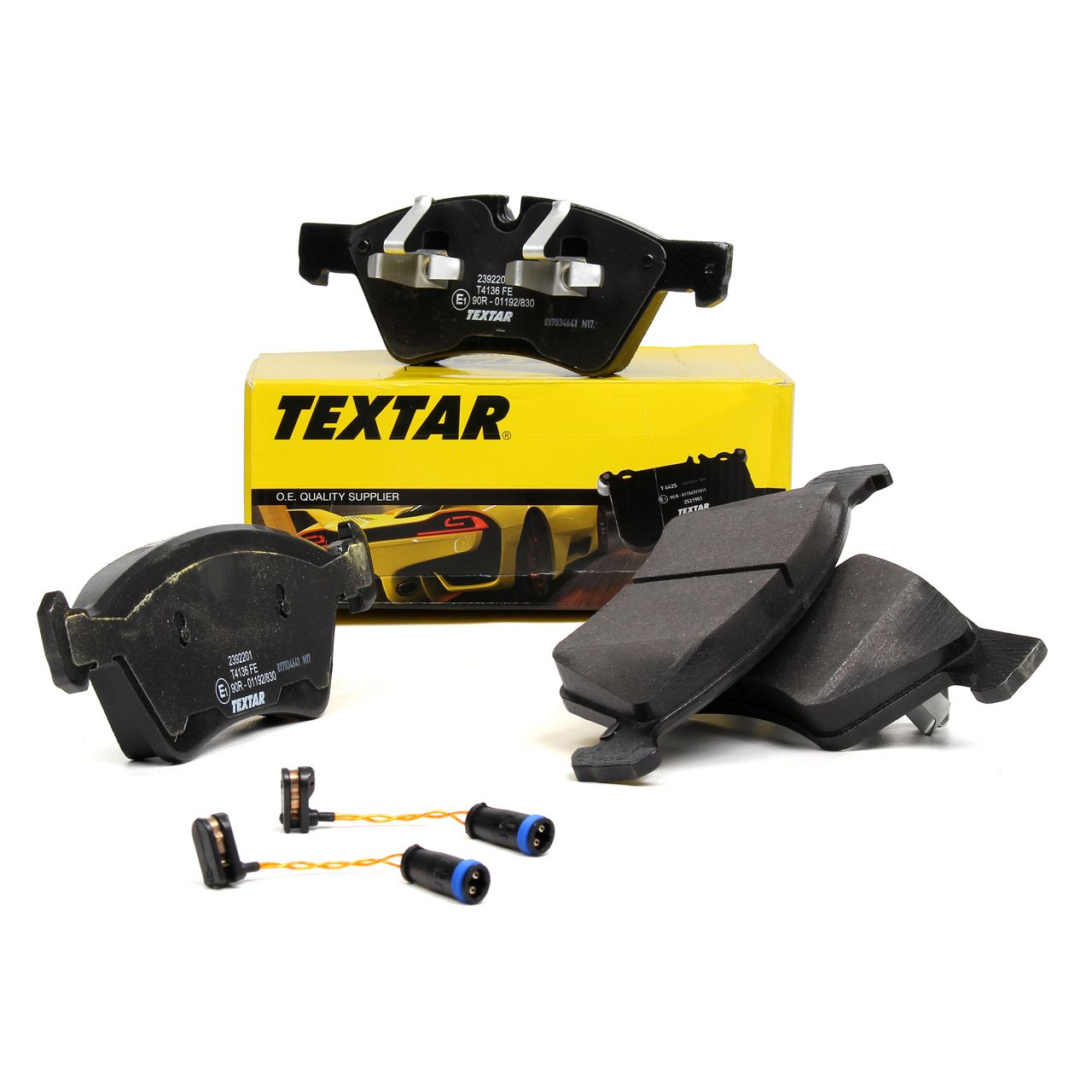 TEXTAR 2392201 Bremsbeläge + Wako MERCEDES W211 S211 X164 W164 W251 V251 vorne