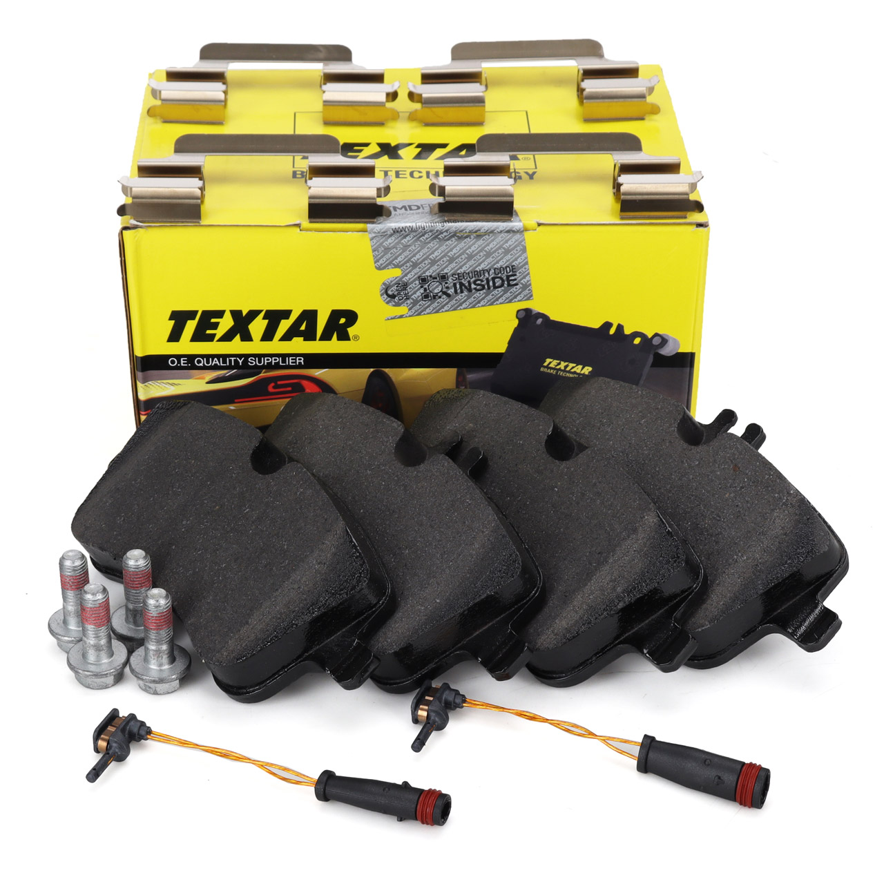 TEXTAR 2314401 Bremsbeläge + Wako MERCEDES W203 S203 SL203 C209 R171 vorne