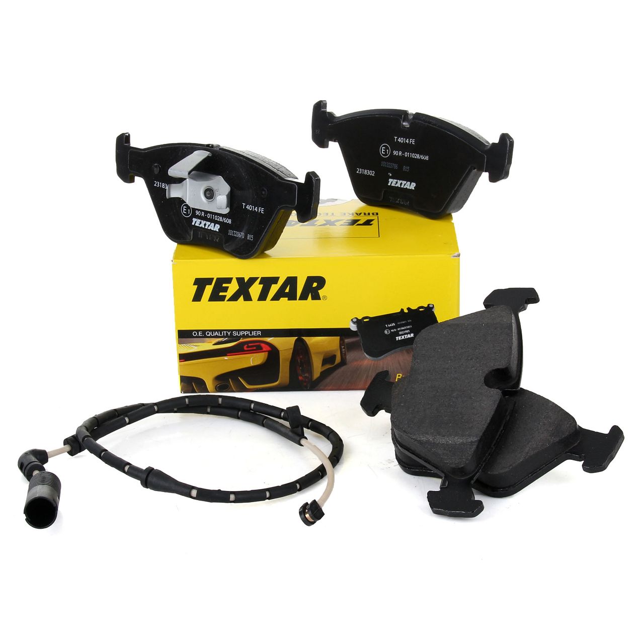 TEXTAR 2318302 Bremsbeläge + Wako BMW X3 E83 2.0-3.0d 2.0-3.0i bis 08.2010 vorne