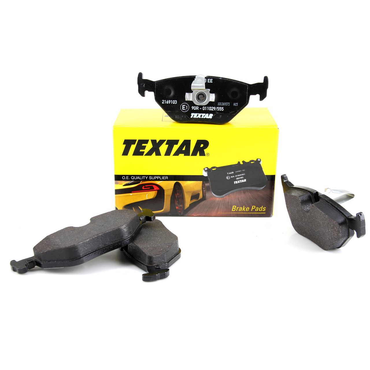 TEXTAR 2169103 Bremsbeläge BMW 5er E39 520-540i 520-530d hinten 34216761281