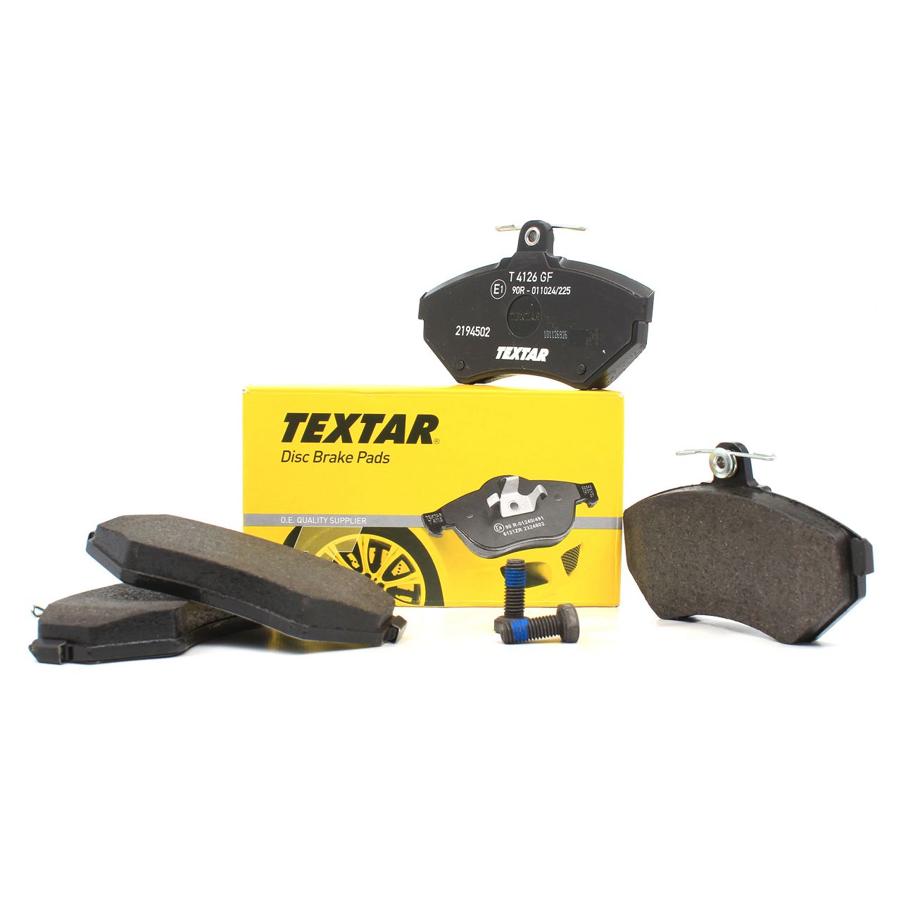 TEXTAR Bremsbeläge Bremsklötze für Seat Arosa Ibiza Golf 3 Lupo Polo Vento vorne