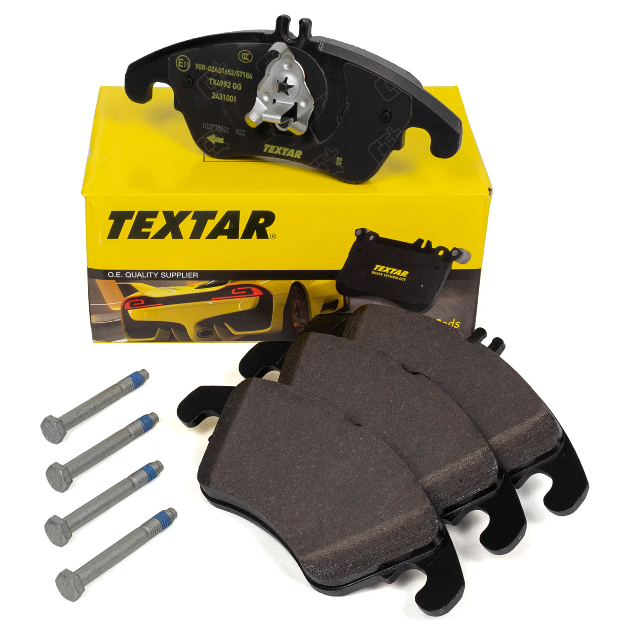 TEXTAR 2431001 Bremsbeläge MERCEDES W204 S204 C218 X218 W212 S212 R172 vorne 0004209004