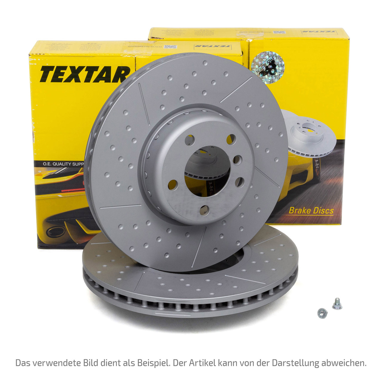 TEXTAR Bremsscheiben Satz PORSCHE Macan (95B) 3.0 GTS 360 PS 18 Zoll PR-1ZK/1LG vorne